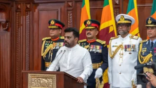 Anura Kumara Dissanayake, lider marxist, depune jurământul ca președinte al Sri Lanka, o țară cu 22 de milioane de locuitori