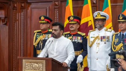 Anura Kumara Dissanayake, lider marxist, depune jurământul ca președinte al Sri Lanka, o țară cu 22 de milioane de locuitori